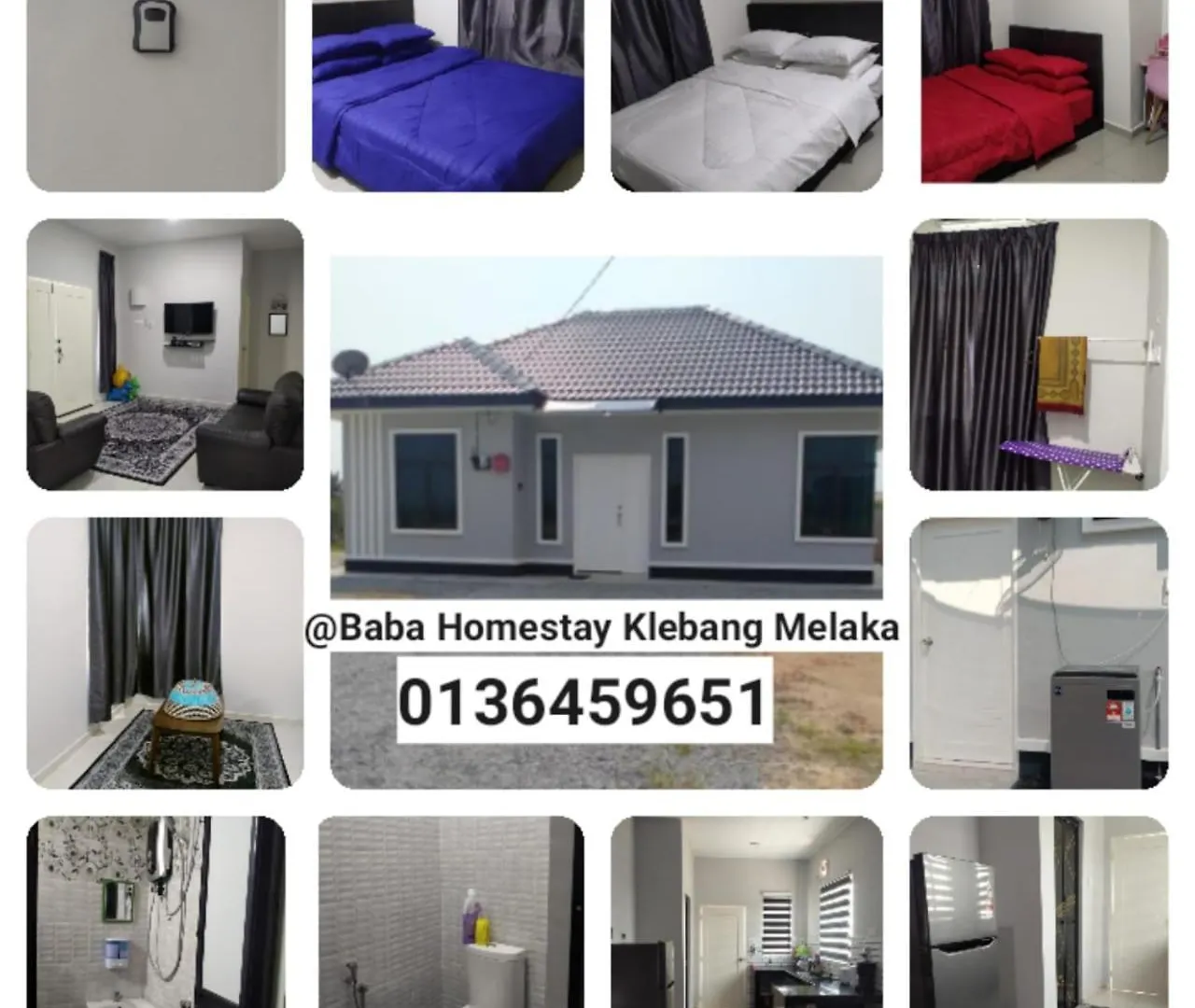 Baba Homestay Klebang Melaka contacts